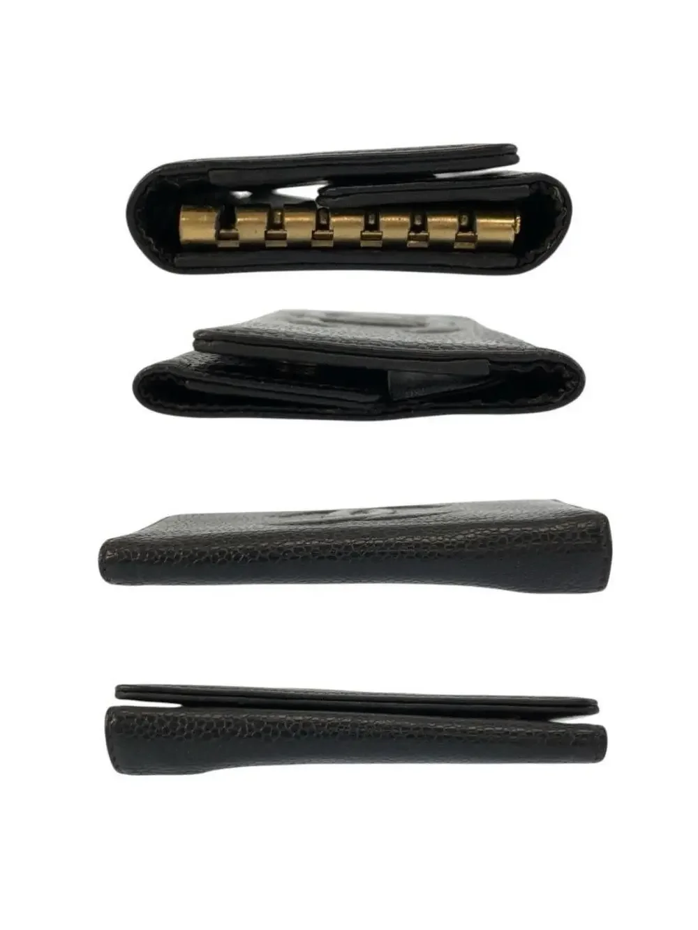 Chanel Leather Coco Mark Key Case #357931C86B